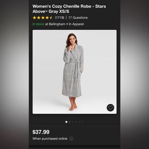 Women’s cozy Chenille Robe